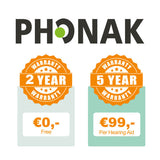 Phonak official warranty 2 years 5 prices