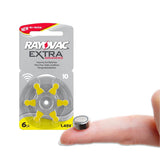 Rayovac Extra Battery 10 hearing yellow hearingaid 10pack order buy online