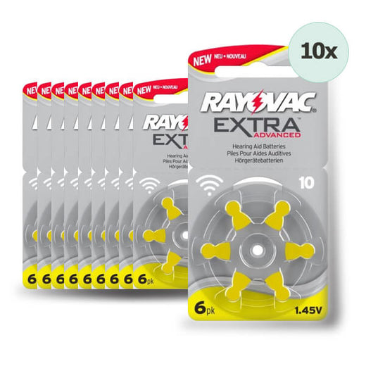 Rayovac Extra Battery 10 hearing yellow hearingaid 10pack order buy online