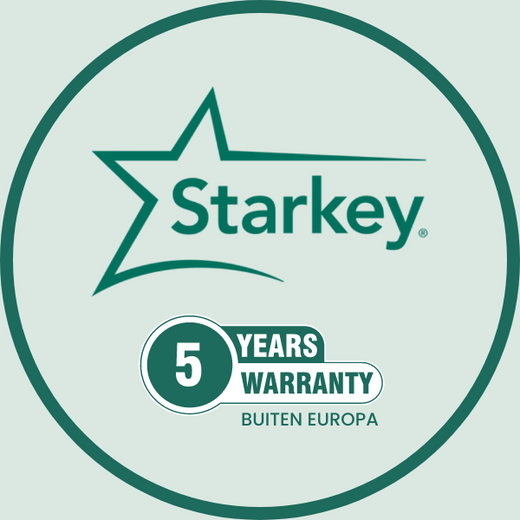 Starkey Warranty Extension from 2 to 5 years - outside the EU